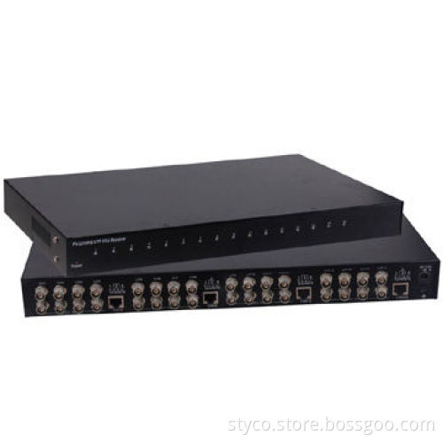 16CH Active Video Receivers with Automatically Distance Self-Adapting, PAL/NTSC Real-time Video